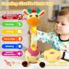 🎁TikTok Last Day Sale - 70% OFF🎉Selling Musical Giraffe Toy – Sings, Dances & Repeats What You Say! 🦒🎵🗣️