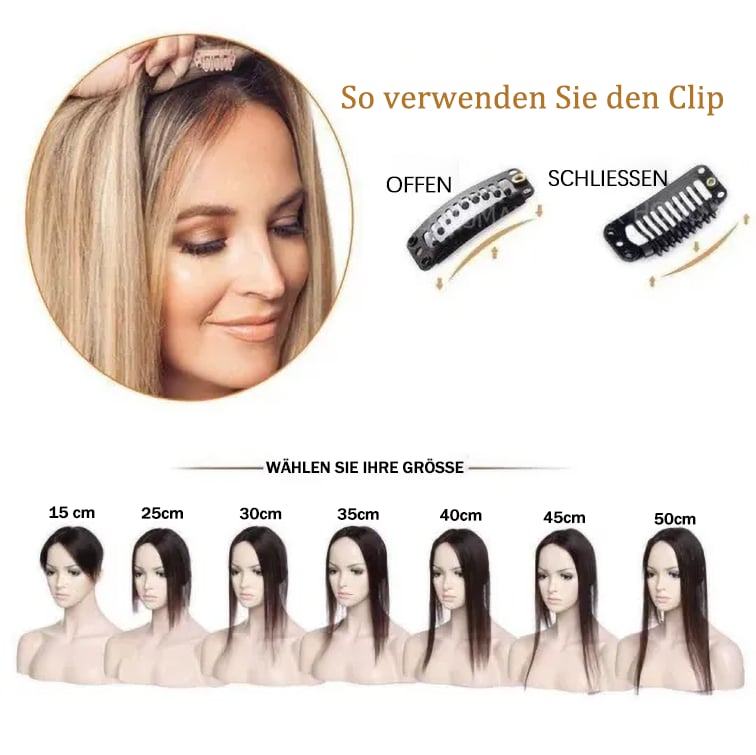 Last Day 49% OFF🔥Breathable And Natural Hair Tips For Women With Thinning Hair