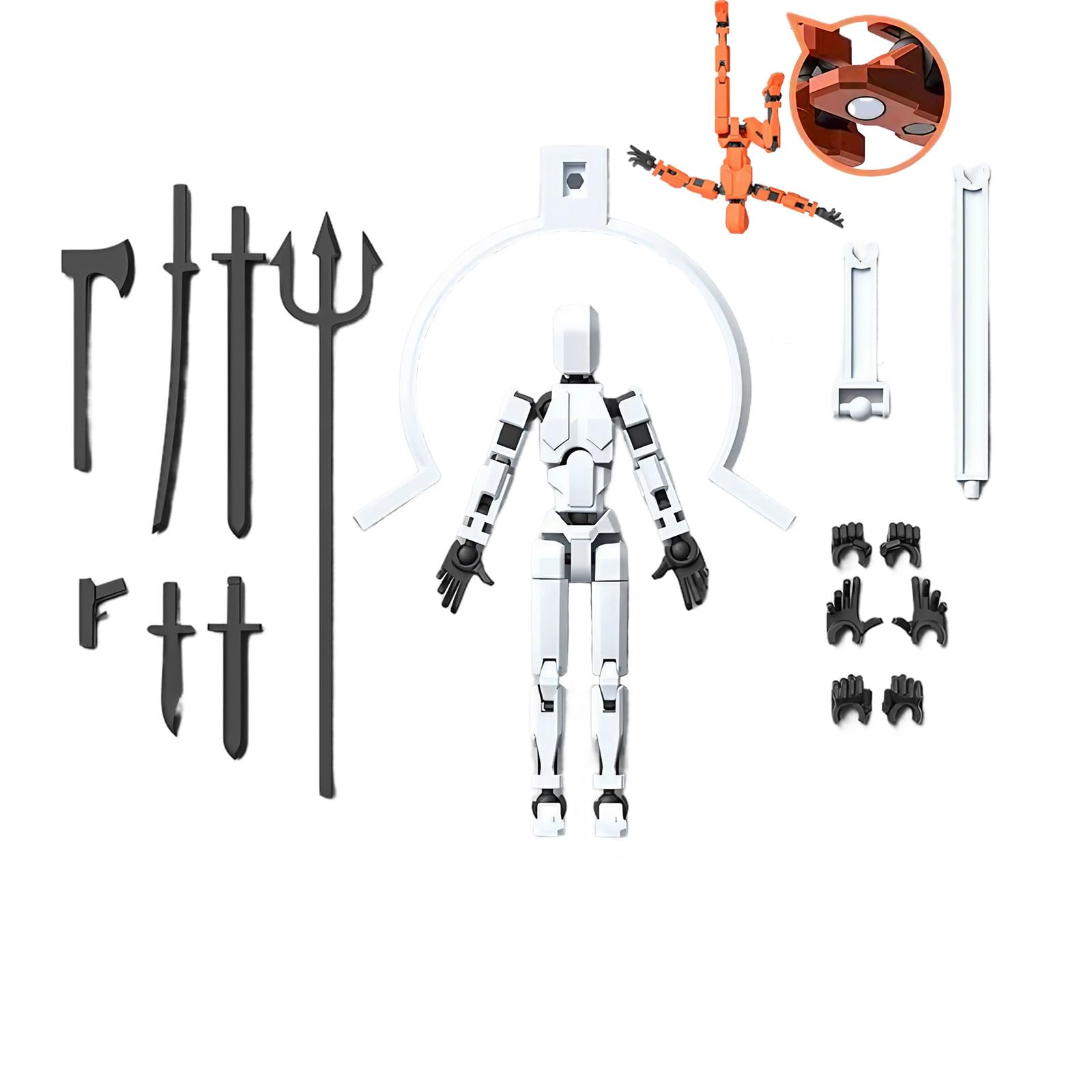 Dummy 13 Magnetisches Actionfiguren-Set