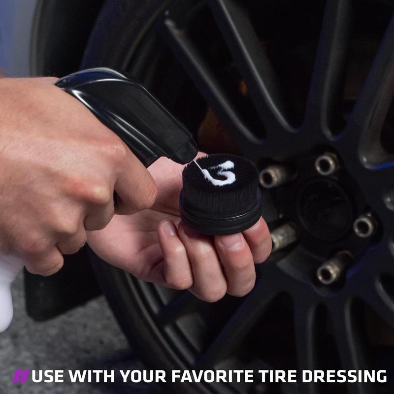 🎁TikTok Last Day Sale - 70% OFF🎉 Pro-Grade Tire Shine Applicator Brush