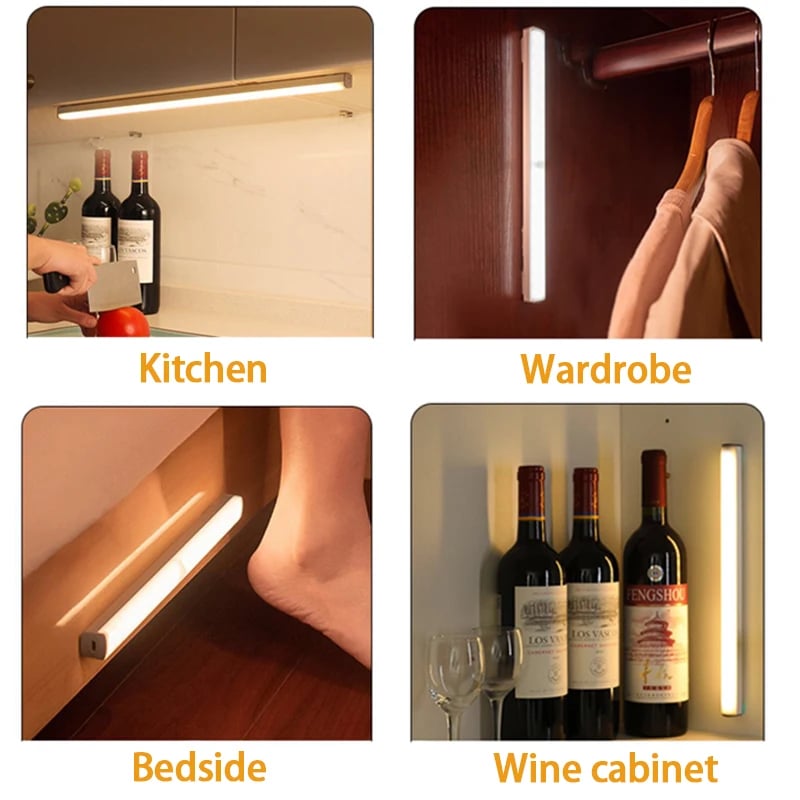 🔥Punch-free Smart Sensor Magnetic Rechargeable LED Lights