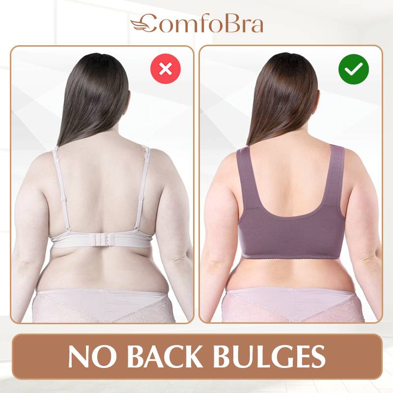 🎁LAST DAY 45% OFF🎁Front Closure Shaping Push Up ComfoBra - Thin Wireless Lace Bra
