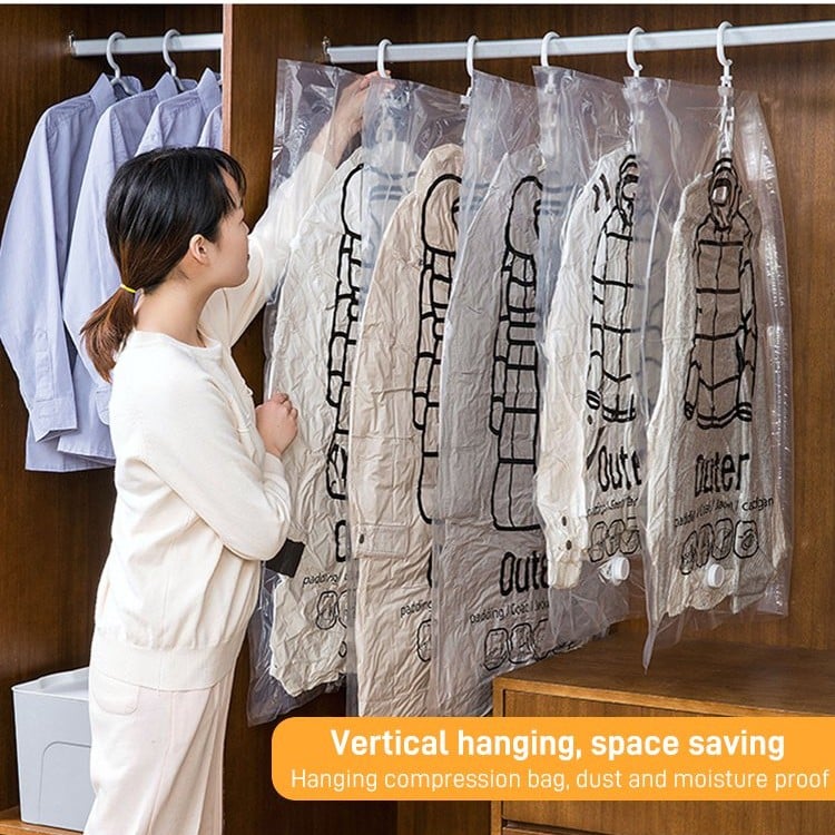 MOTHER'S DAY SALE-48% OFF🌸Hanging Vacuum Storage Bags 🔥 Buy 6 Get Extra 20% OFF & Free Shipping