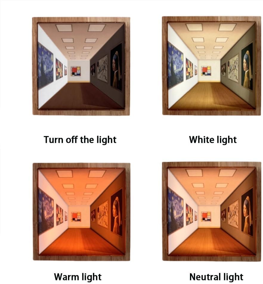 🔥Last Day Promotion 50% OFF🔥3D Naked Eye Visual Night Light