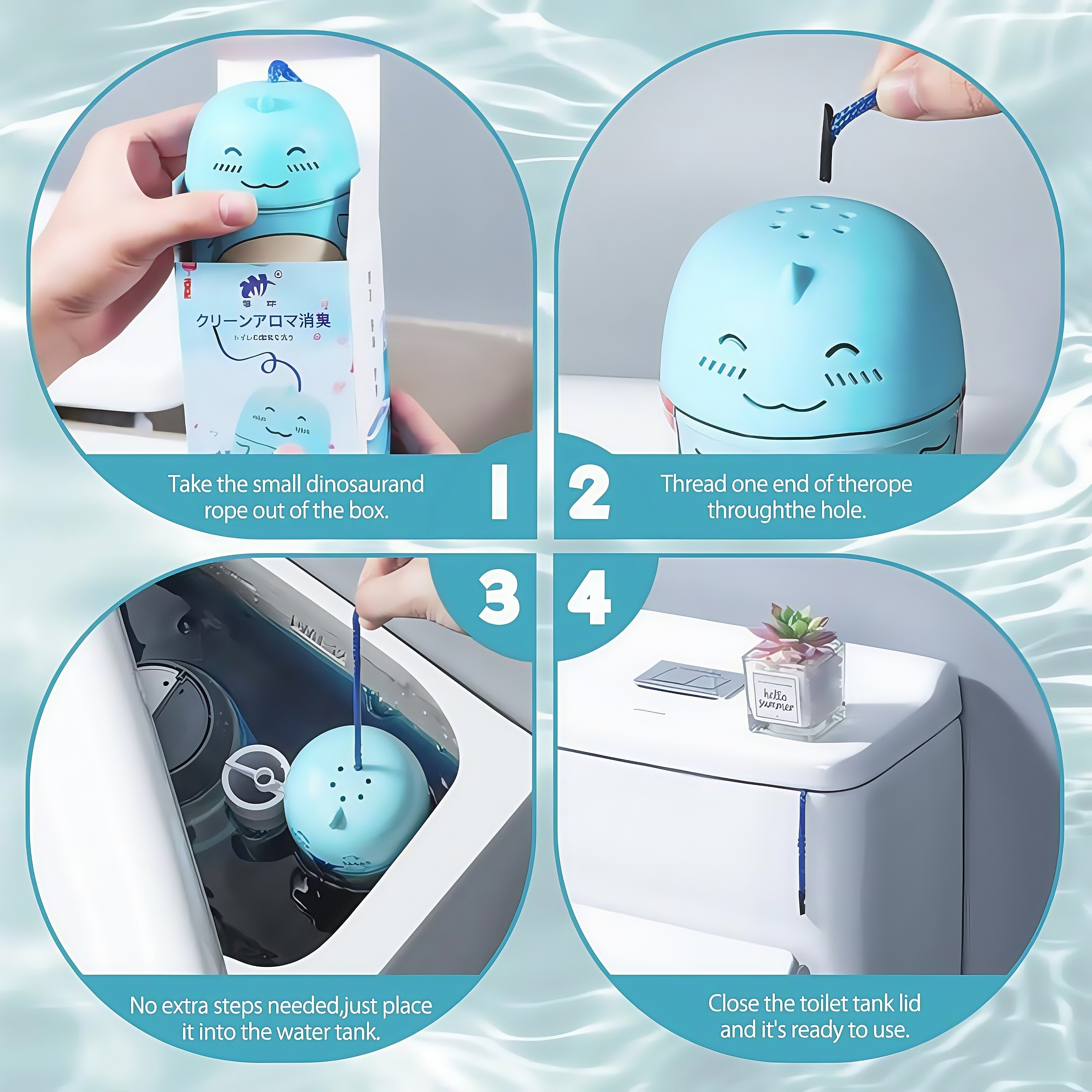 💥LAST DAY SALE 50% OFF💥Toilet Cleaner & Toilet Deodorizer Wonder