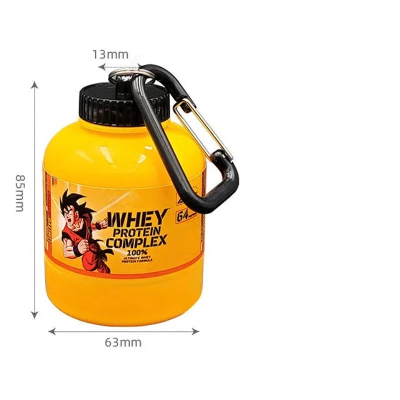 Portable Protein Bottle With Keychain