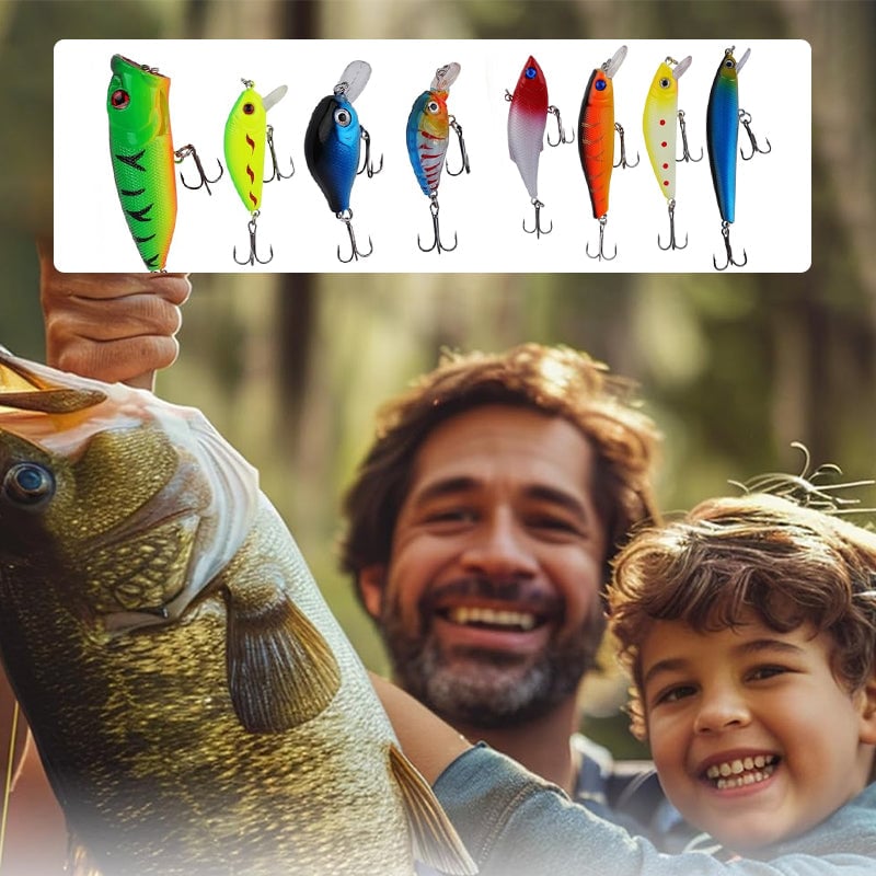 🔥Last Day Promotion 70% OFF🎄24 Days Christmas Countdown Fish Tackle Set🐟