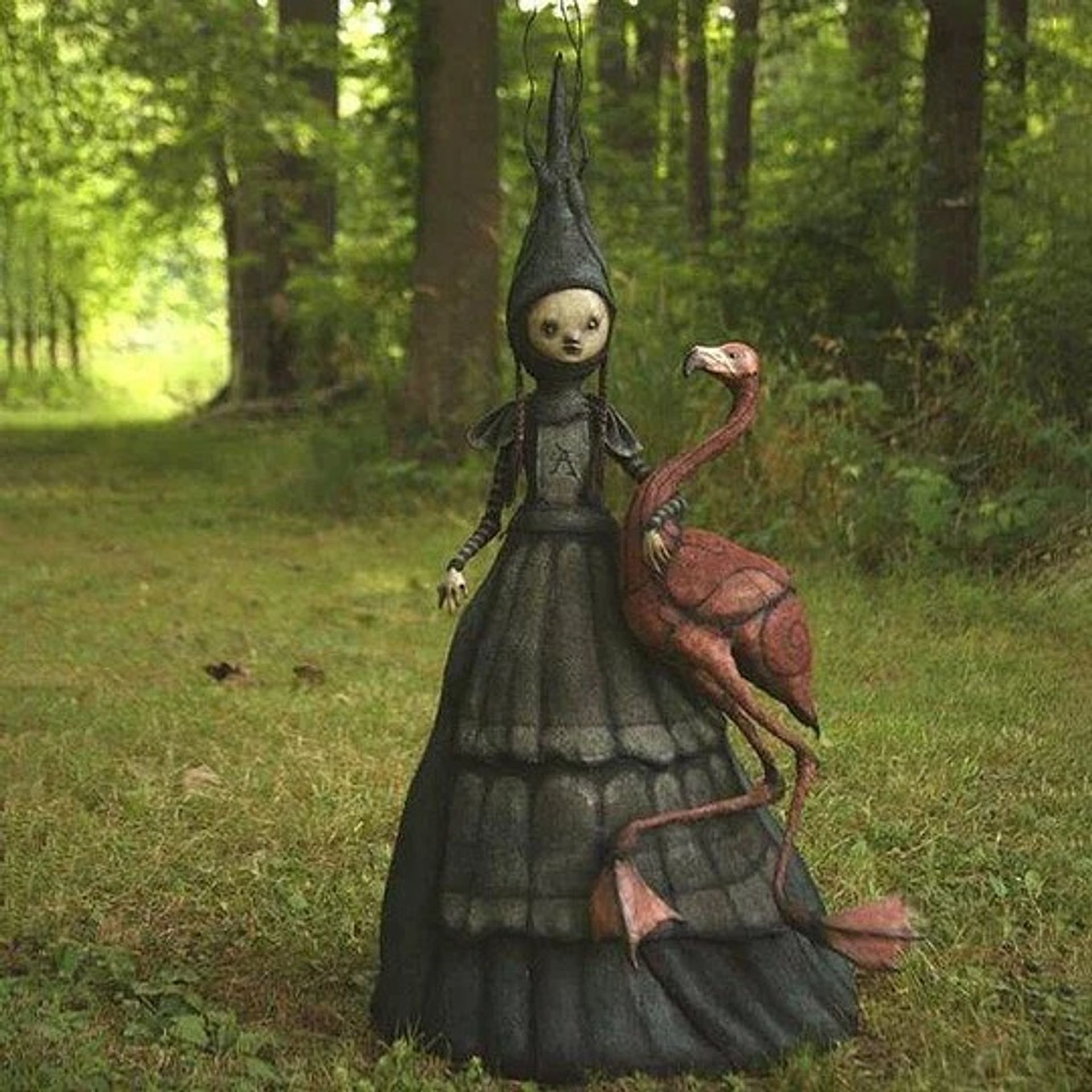 💥LAST DAY SALE 50% OFF💥Creepy Witch Sculptures