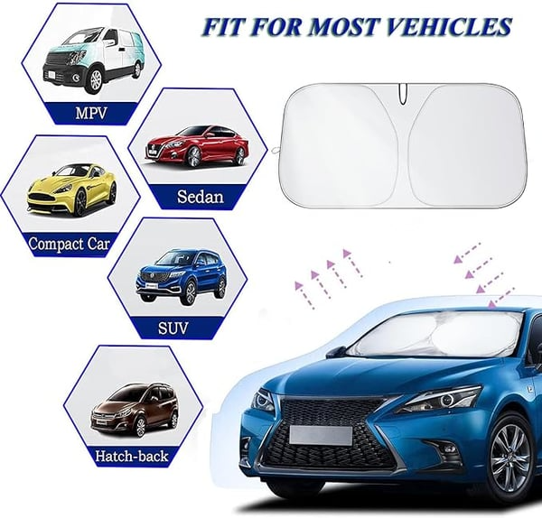 🔥2024 Summer Hot Sale🔥 - Car Windshield Sun Shade Cover