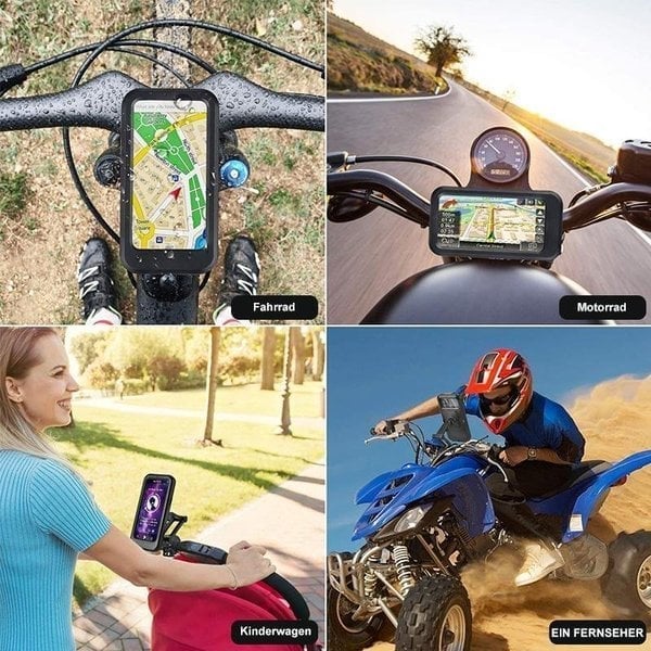 🔥Letzter Tag 49% Rabatt🔥Wasserdichte Fahrrad Motorrad Handyhalter