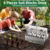 🔥Last Day Promotion 70% OFF🔥Cell Soil Block Maker with 3 Kinds Seed Pins