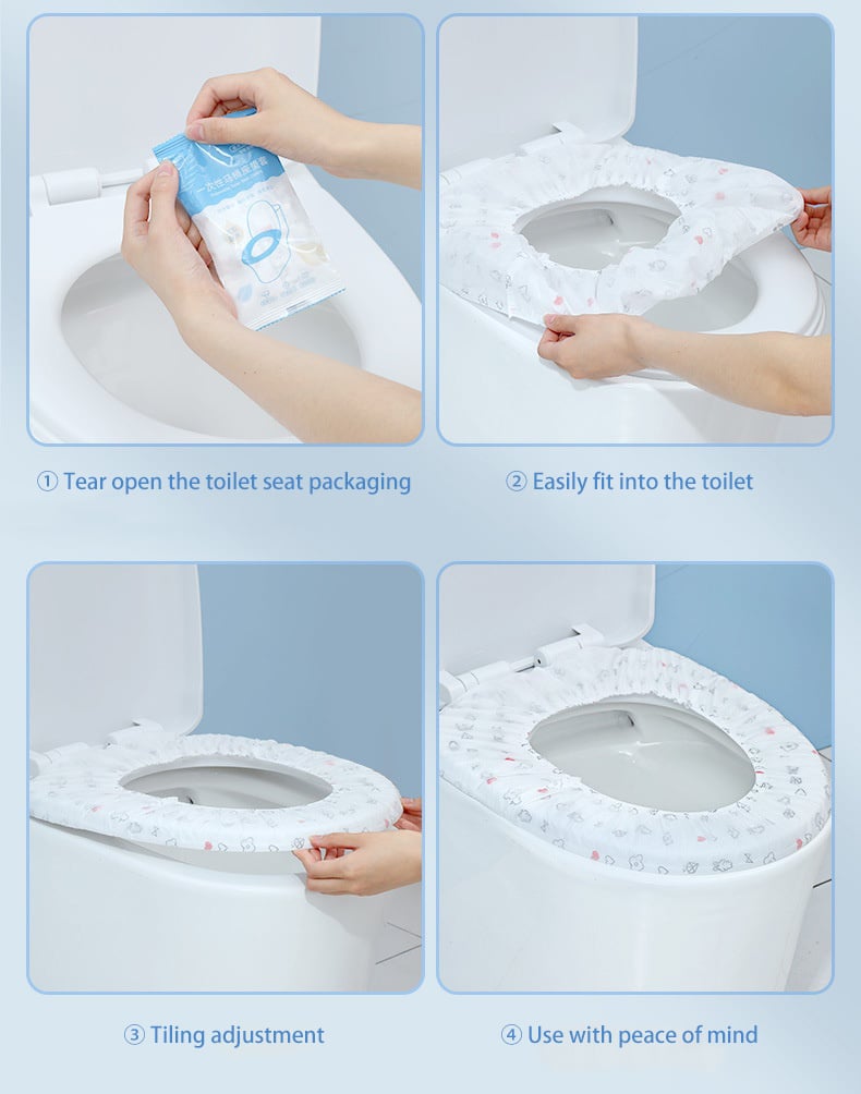 🔥Last Day Promotion 48% OFF-🎁-Stay Clean Anywhere with Disposable Toilet Seat Covers