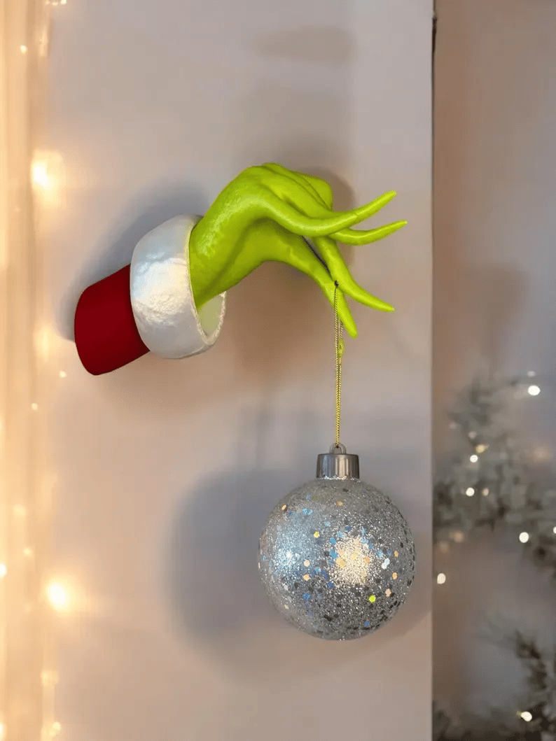 🎄Hand LED Christmas Decor | Key & Ornament Holder