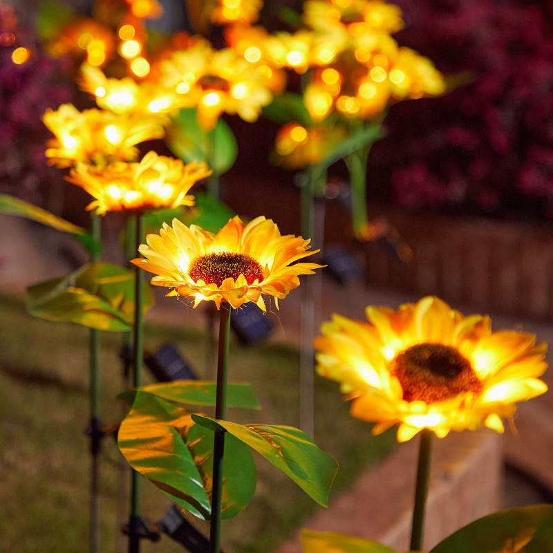 (🔥Last Day Promotion 50% OFF) Outdoor Sunflower Lights