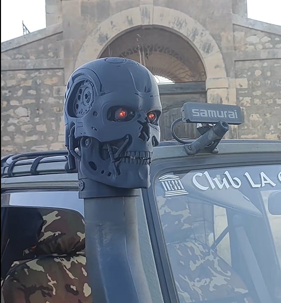 🔥T-800 Style LED Snorkel Cap