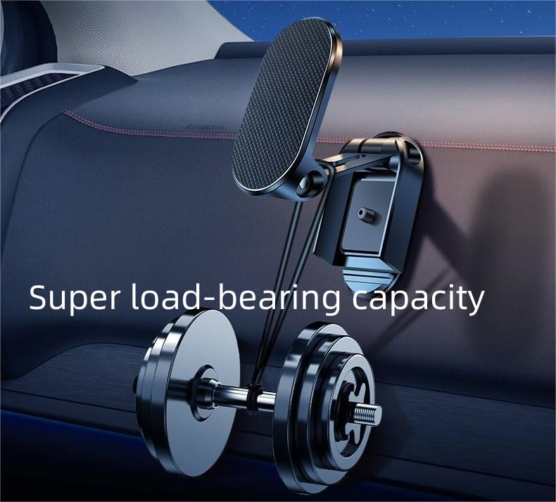 🔥Last Day Promotion 75% OFF - Alloy Folding Magnetic Car Phone Holder