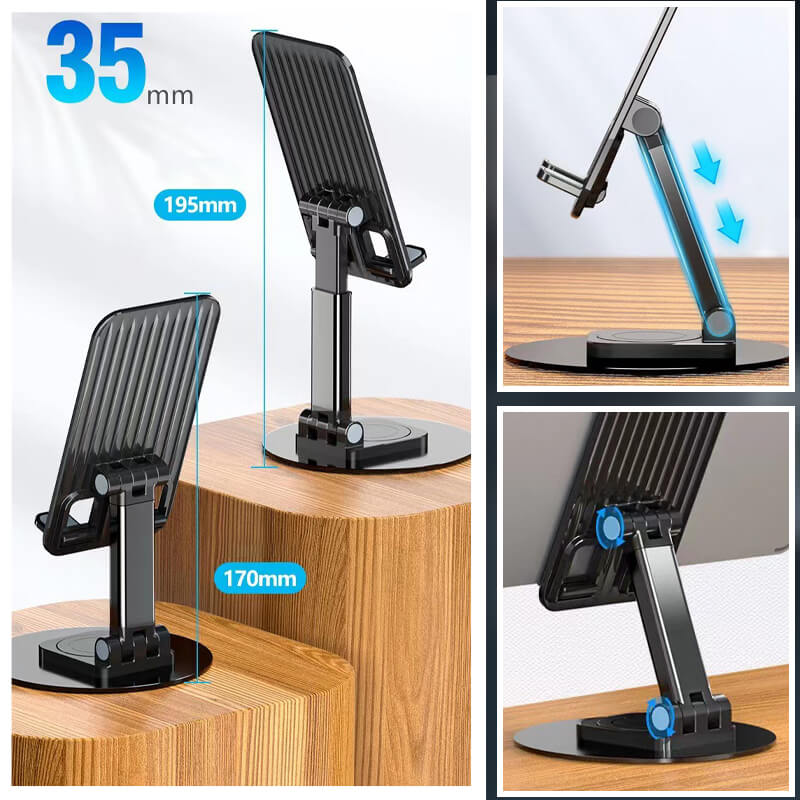 🔥Last Day Promotion 70% OFF🔥Aluminum alloy rotating mobile phone stand