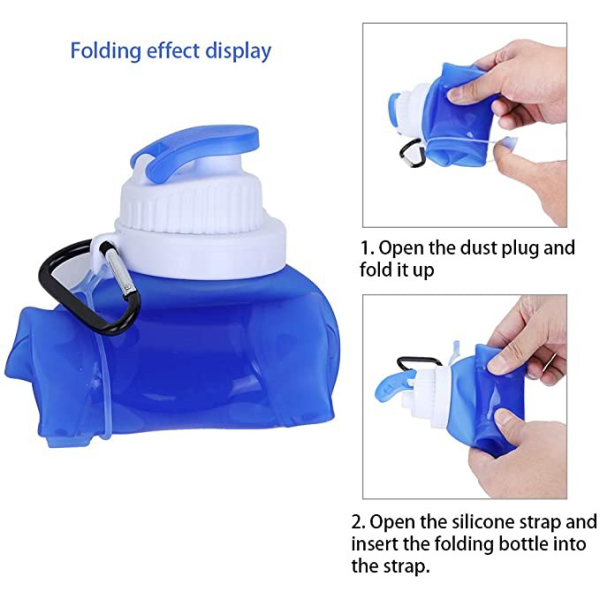 (🔥Hot Summer Sale - 50% OFF)Collapsible Water Bottle - Buy 2 Get Extra 10% OFF