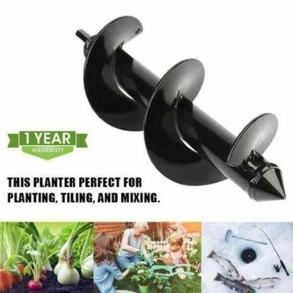 🔥LAST DAY SALE 50% OFF🔥Easy Gardening Auger Spiral Drill Bit