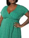 Amazon Essentials Women's Surplice Dress (Available in Plus Size)