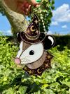 🎁TODAY ONLY!!🔥70% Off Clearance Sale!🐿️ Acorn Wizard Possum Stained Glass Suncatcher