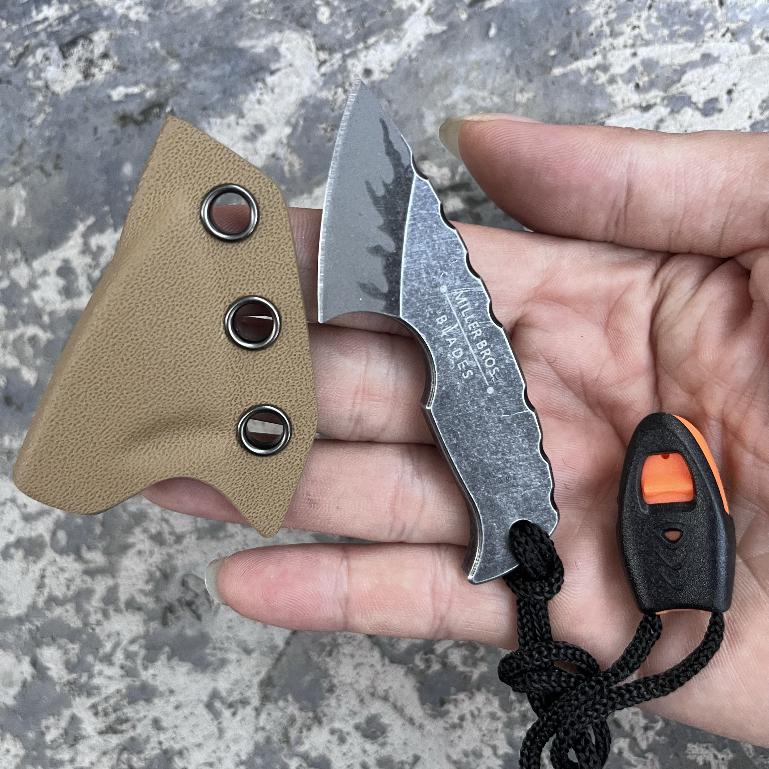 Miller Mini Stonewashed EDC Pocket Knife