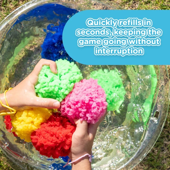 🎁TikTok Last Day Sale - 70% OFF🎉Reusable Water Sponge Balls ( 24 pcs )