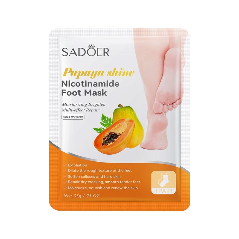 🔥Last Day Promotion 50% OFF💥Niacinamide Foot Mask Rejuvenating Flower and Fruit Essence