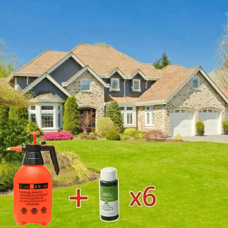 🔥Last Day 70% OFF🔥Hydro Seeding Lawn Solution