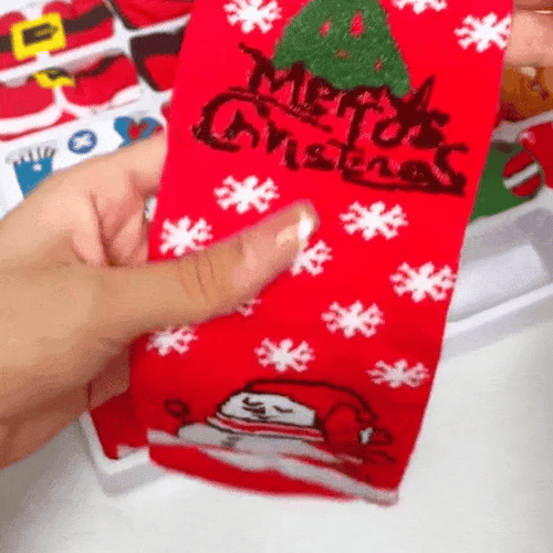 🎅TikTok Last Day Sale - 70% OFF🎉Christmas Countdown Socks Blind Box