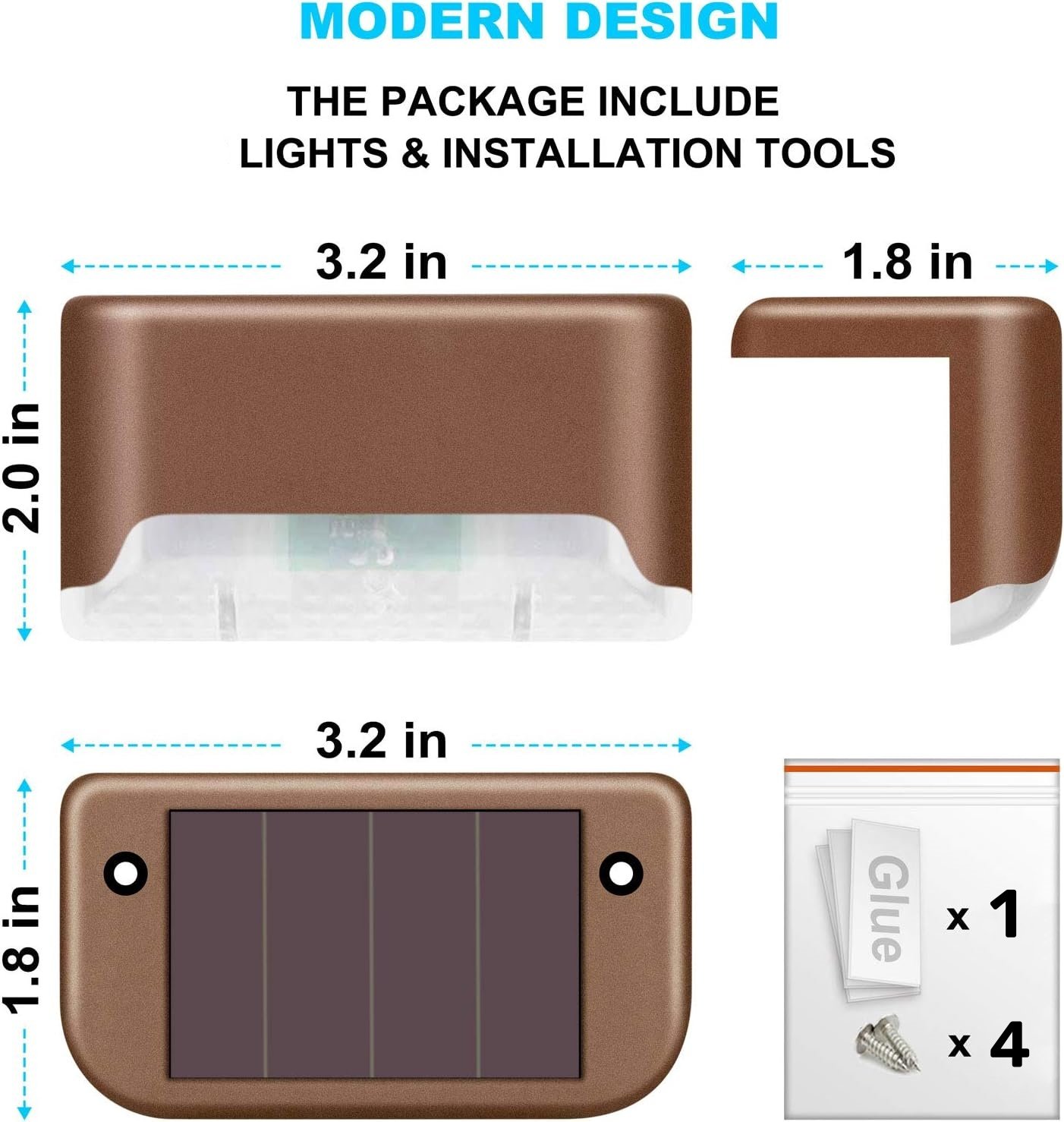 🔥Fence Post Solar Lights - Renewable Energy