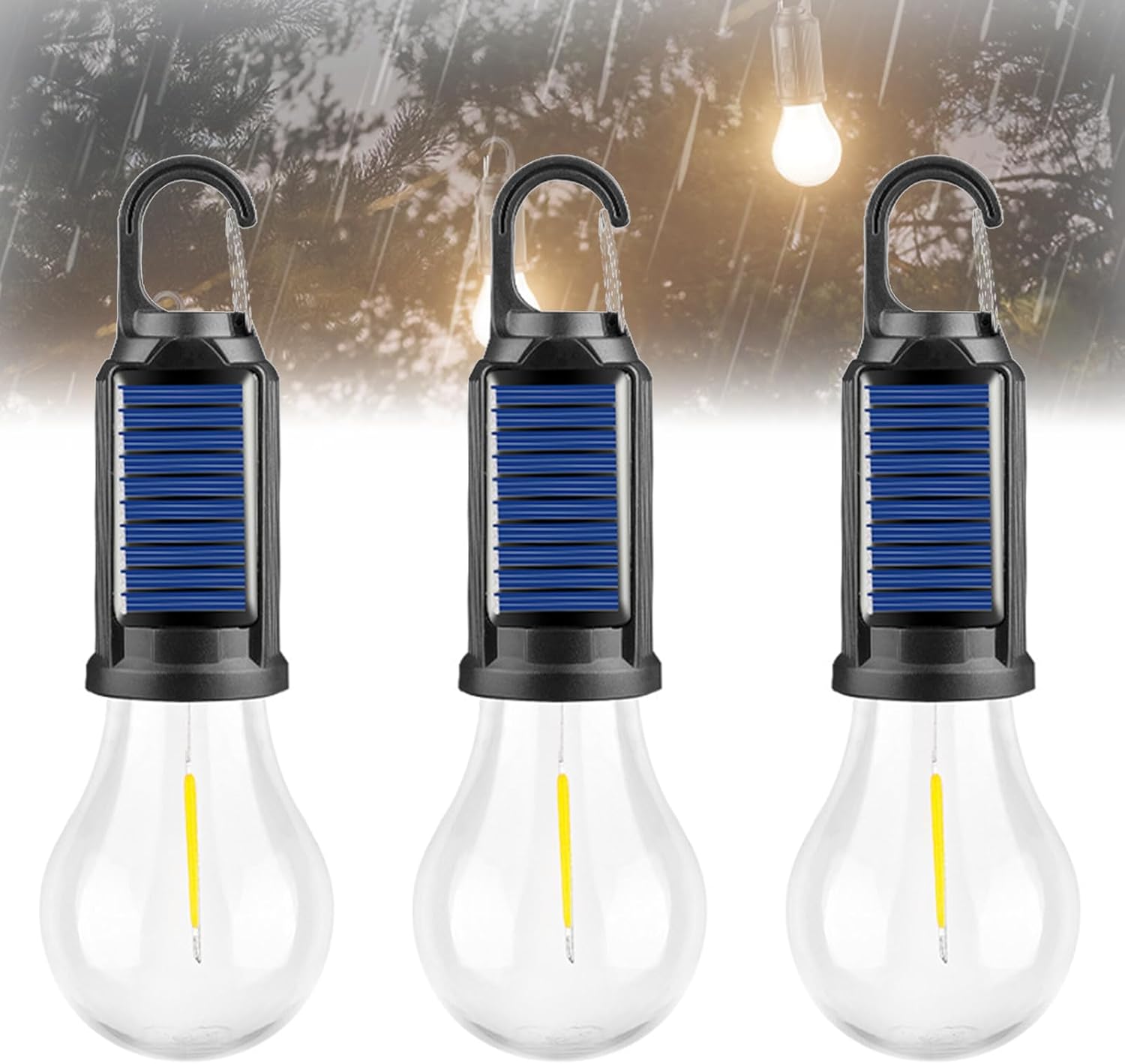 Letzter Aktionstag!🔥Vintage Solar-Campinglampe