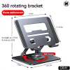 360° Rotating Laptop Stand Aluminum Alloy Bracket