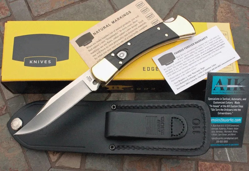 🔥Last Day Promotion- SAVE 70%🎄Bk 110 Auto Folding Hunter Knife-Buy 2 Get Free Shipping