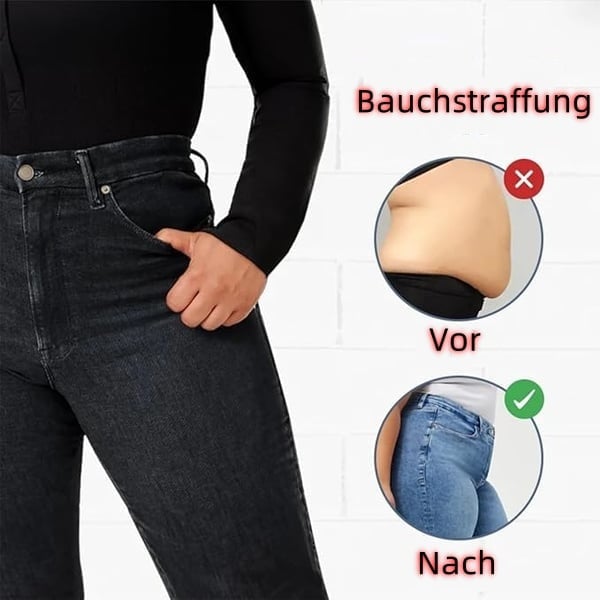 🔥Heißer Verkauf  49% Rabat🏆Bauchkontrollierende Po-Lifting-bequeme Vintage-Jeans