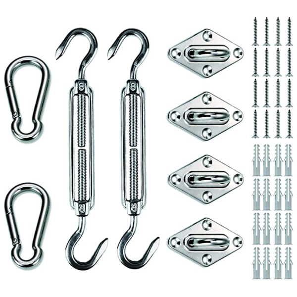 (❤️Mother's Day Flash Sale - 50% OFF) Shade sail Hardware Kit
