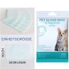 🔥Letzter Tag Verkauf 49% Rabatt🐶Wasserfreie Hundeshampoo-Handschuhe – Hypoallergene Badetücher für Haustiere, 6 Packungen