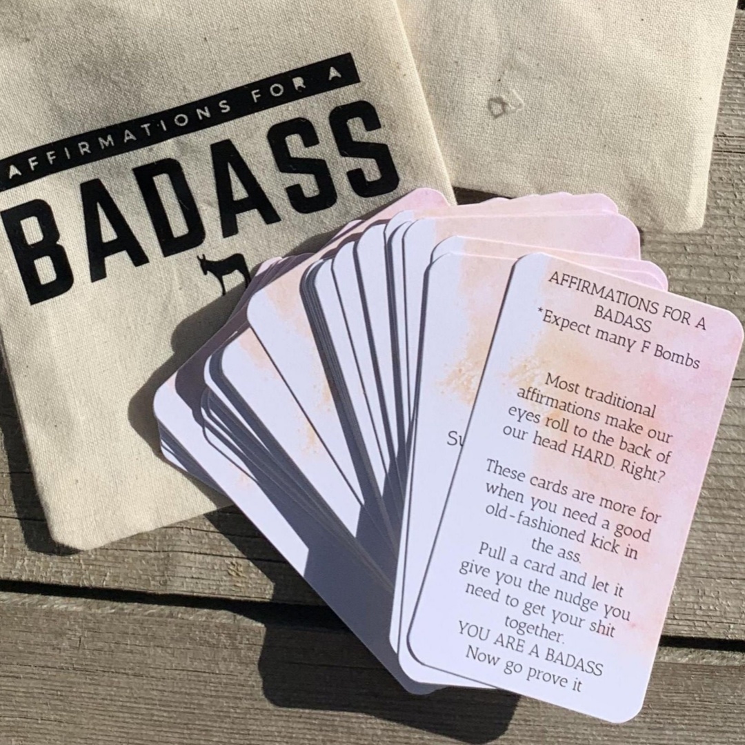 Affirmations for a Badass | Funny Gift