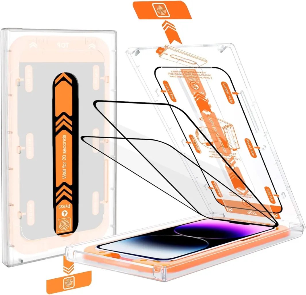 🔥Last Day Promotion 70% OFF🔥2024 New Auto-align Screen Protector Box For IPhone