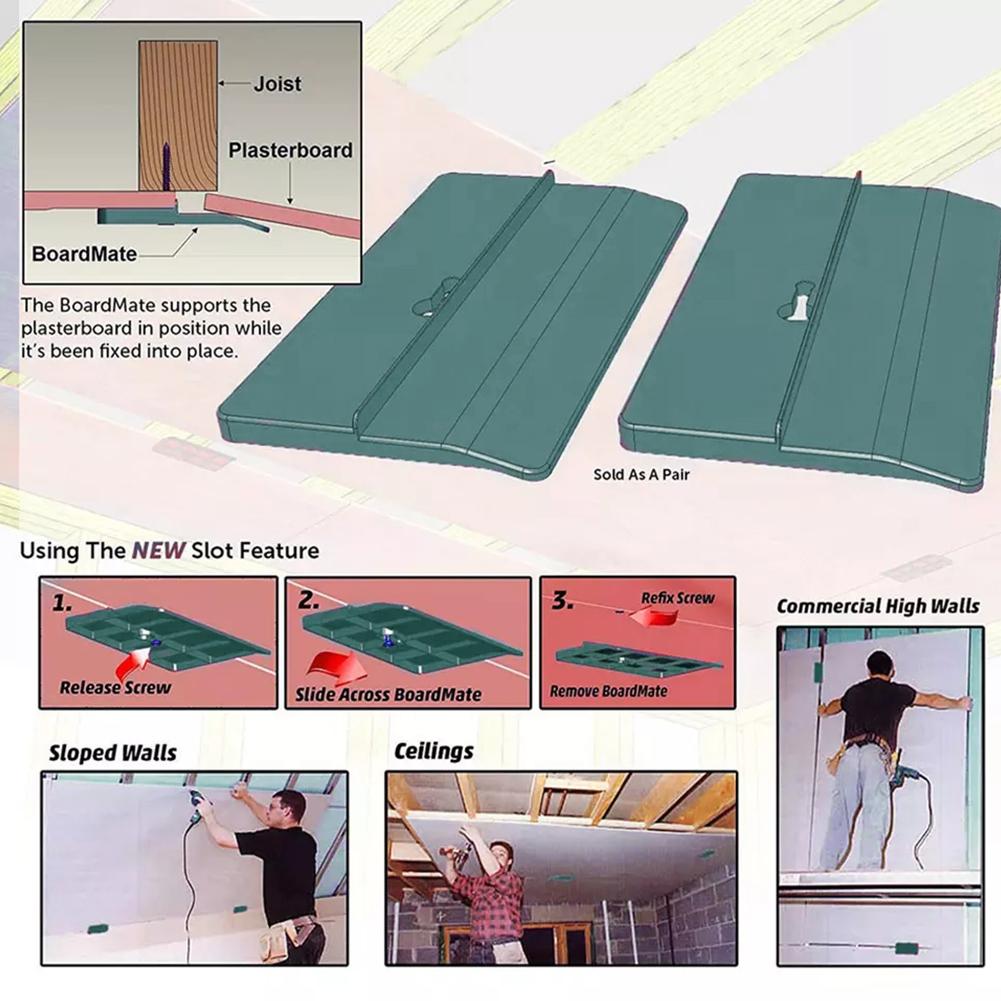 Ceiling Auxiliary Board Gypsum Board Mounting Board Drywall Accessory Fitting Mate Fixture Home Improvement Positioning Plate