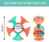 (🌲Early Christmas Sale- SAVE 48% OFF)Silicone Suction Dart Spinner Toys(Buy 5 get 3 Free & Free shipping)