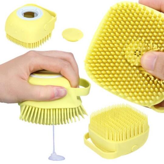 50% OFF 2 in 1 Bathroom Comfortable Silicone Scalp Massage Brush, Buy 2 Free Shipping!