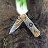 Handcrafted Retro Spinner Pocket Knife – Functional Art in Motion