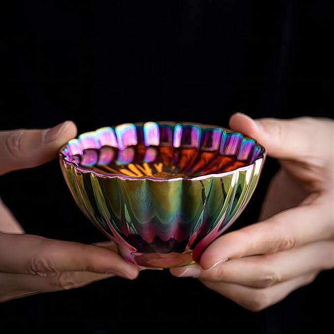 🔥Limited Edition - Handmade Gold Lotus/Peacock/Dragon Tea Cups