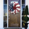 American flag independent sun flower Wreath - BUY 2 FREE SHIPPING