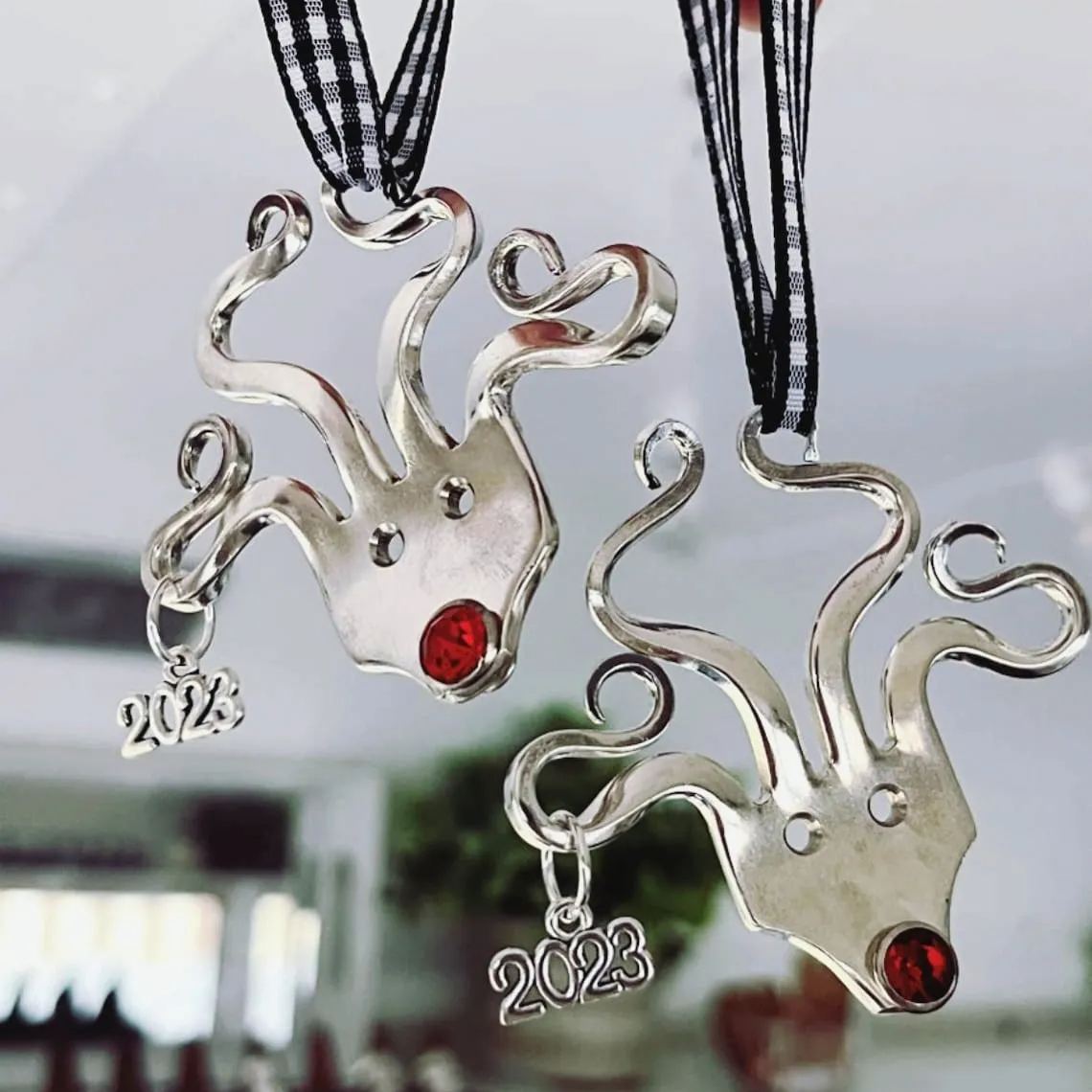 ✨Funny Fork Reindeer Ornament 🦌