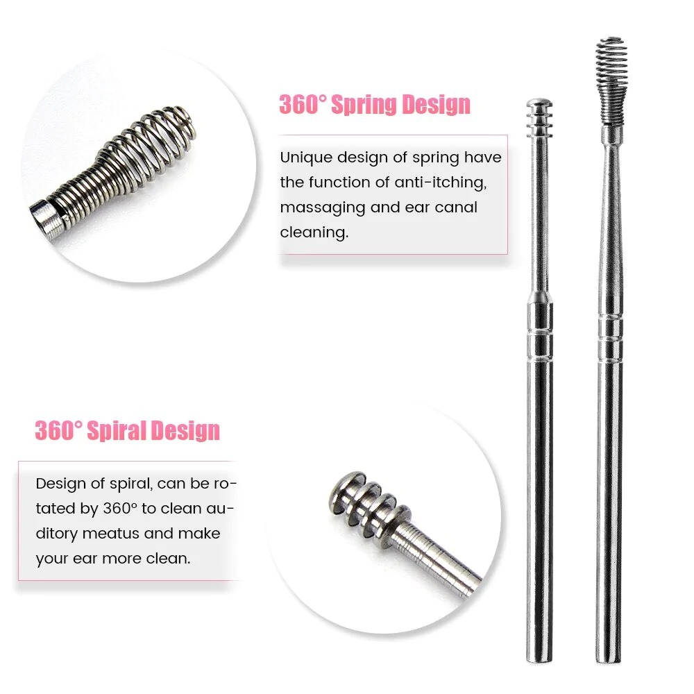 🔥The most professional ear cleaning master in 2022🔥 EarWax Cleaner Tool Set