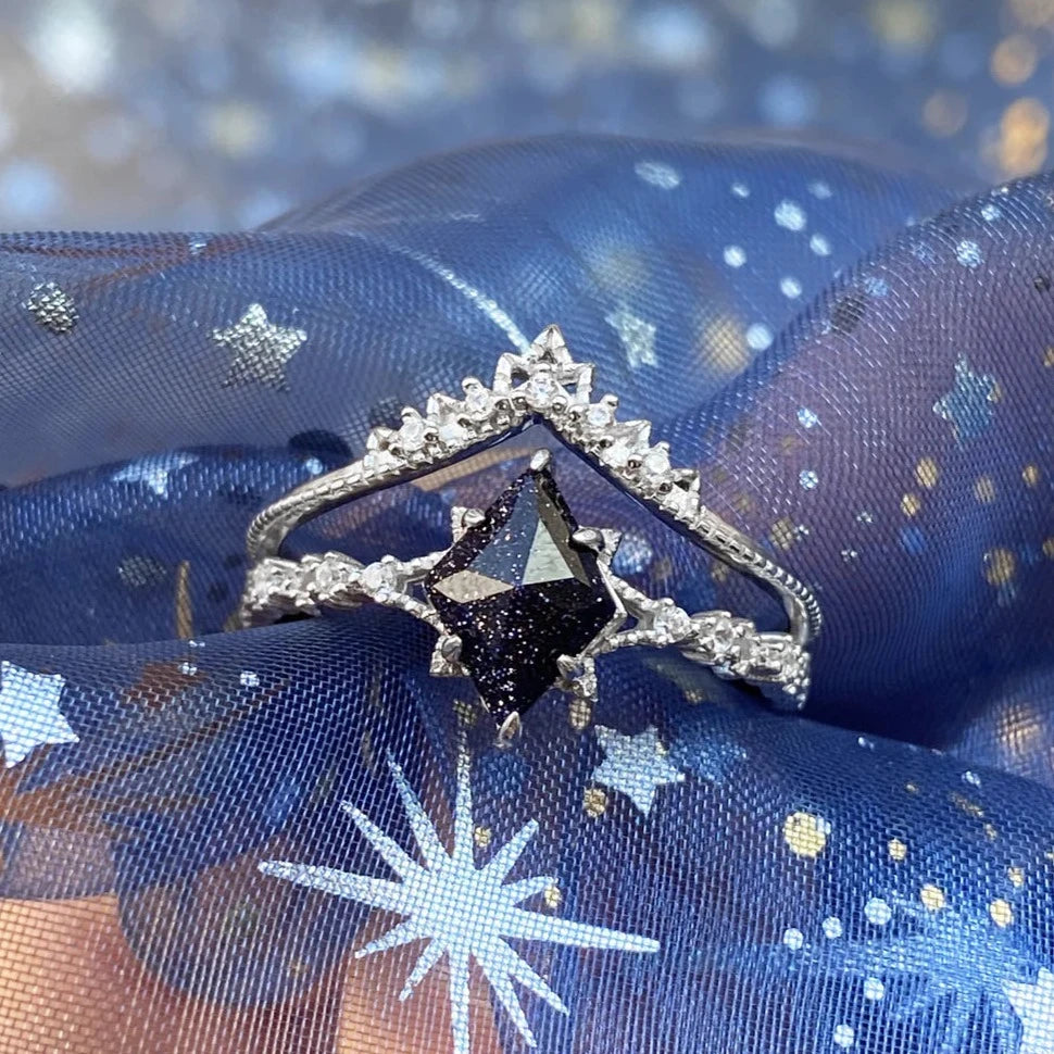 💍Adjustable Starry Night Ring Set✨