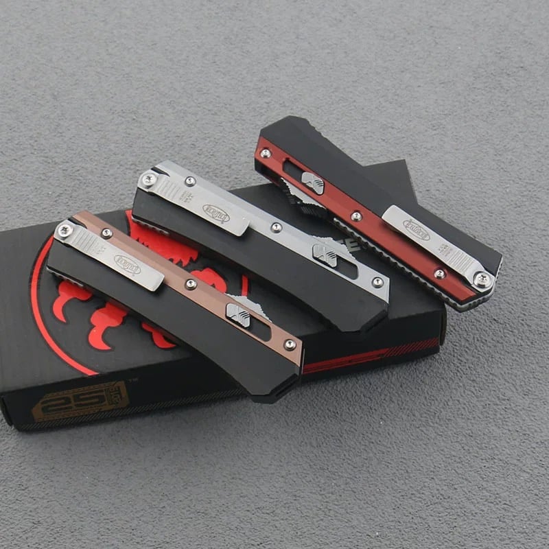 Light Weight High Quality Tri-Sided X-Button Firing Switch Knife