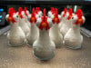 Silly Chicken Figurine-Quirky Home Decor & Fun Farmhouse Gift